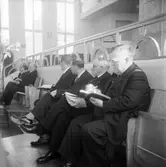 Deltagare på Pingstkyrkans konferens i Örebro, 1946-04-02