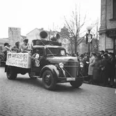 Musiker i In Statutåget på Storgatan, 1946-05-01