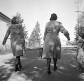 Vattenhämtning i Almby, 1947-10-02