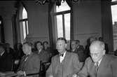 Deltagare i domarkurs i Rådhuset, 1947-10-16