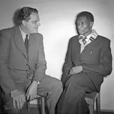 Samtal med missionär i Örebro, 1947-10-21