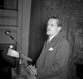 Frikyrkopastor talar i Örebro, 1947-10-21