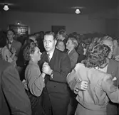 Dans på Handelsförbundets höstträff i Folkets hus, 1947-10-22