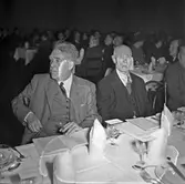 Supé på Handelsförbundets höstträff i Folkets hus, 1947-10-22