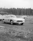 Träning på Gelleråsbanan. Karlskoga.1956-08-05