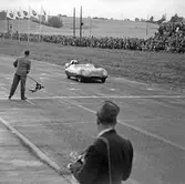 Målflagg. Gelleråsen, Karlskoga. 1957-08 26