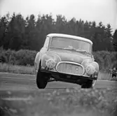 G-krafterna sätter in hårt. Gelleråsen, Karlskoga. 1957-08-26