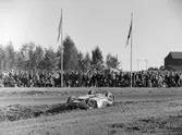 Bonnier vurpade på Gelleråsen, Karlskoga. 1958-08-10