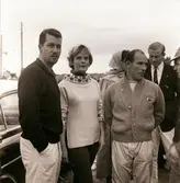 Bonnier och Moss under Gelleråsen, Karlskoga. 1958-08-10