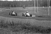 Snabba småracers på Gelleråsen, Karlskoga. 1960-08-07