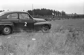Punktering. Gelleråsen, Karlskoga. 1960-08-07