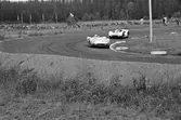Tät duo i stora sportvagnsklassen. Gelleråsen, Karlskoga. 1960-08-07