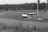 Jakten varade i 75 varv. Gelleråsen, Karlskoga. 1960-08-07