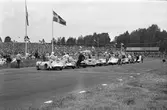 Le Mans-start på Gelleråsen, Karlskoga. 1960-08-07