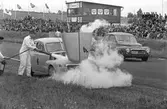 Brandsläckning på Gelleråsen, Karlskoga. 1960-08-07
