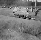 Kurvsmiskning på Gelleråsen, Karlskoga. 1960-08-07