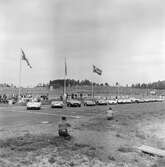 Le Mans-start. Gelleråsen, Karlskoga. 1960-08-07