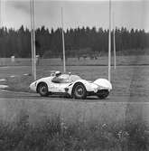 Stilstudie av Jo Bonnier på Gelleråsen, Karlskoga. 1960-08-07