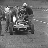 Whitehead kliver ur Lolan. Gelleråsen, Karlskoga. 1960-08-06