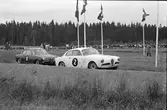 Två Alfor i hård kamp. Gelleråsen, Karlskoga. 1960-08-07