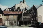 Kåkbebyggelse på Gamla gatan 13, 1950-tal