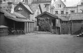 Bakgård på Gamla gatan 15, 1950-tal