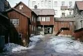Bakgård på Drottninggatan, 1950-tal