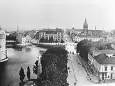 Från Storgatan mot söder, 1920-tal