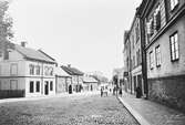 Storgatan mot söder från Strömersgatan, ca 1895