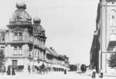 Edwalls hörna på Drottninggatan, 1884-1909