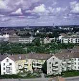 Utsikt mot nordost över Stjärnhusen, ca 1950