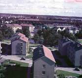 Utsikt mot sydost från Rosta höghus, ca 1950