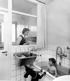 Badrum i Baronbackarna, 1950-tal