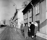 Drottninggatan mot norr, 1960-03-21
