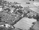 Vy över Almby Autodelar, 1960-08-02