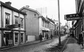 Till vänster kvarteret Kopparslagaren. Foto mot NNO.