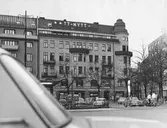 Bilparkering på Järntorget, 1970-tal