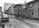 Rivning av Skomakaregården, 1961-02-10