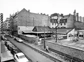 Bilfirma på Fredsgatan, våren 1964