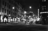 Trafik på Storgatan, 1960-tal