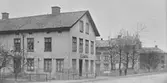 Fabriksgatan mot norr från Nygatan, 1940-tal