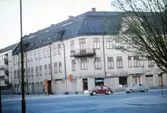 Hörnfastighet på Väster, ca 1970