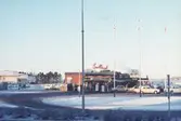 Bensinstation utmed riksväg 60, 1970-tal