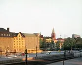 Vy söderut vid Resecentrum, 1970-tal