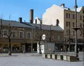 Korvkiosk på Järntorget, 1970-tal