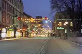 Drottninggatan i julbelysning, 1970-tal