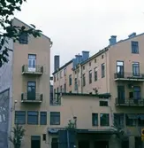 Gårdsinteriör, 1980-tal