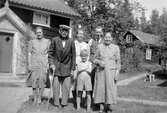 Gruppbild från Himmer, ca 1945