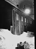 Gårdsinteriör på Drottninggatan 54, 1950-tal