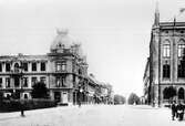 Edwalls hörna och Rådhuset efter 1884